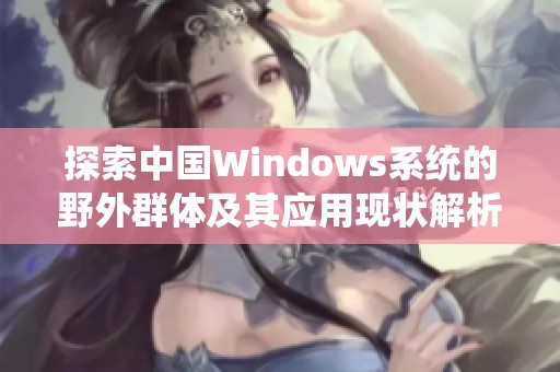 探索中国Windows系统的野外群体及其应用现状解析