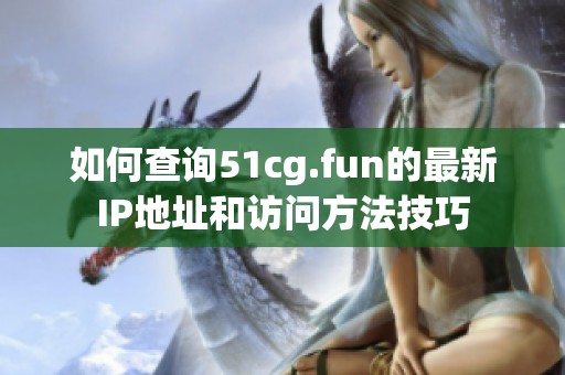 如何查询51cg.fun的最新IP地址和访问方法技巧