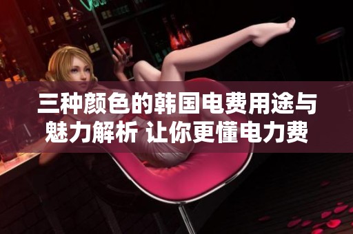 三种颜色的韩国电费用途与魅力解析 让你更懂电力费用管理