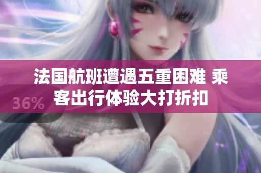 法国航班遭遇五重困难 乘客出行体验大打折扣