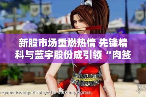 新股市场重燃热情 先锋精科与蓝宇股份成引领“肉签”潮流的重要案例