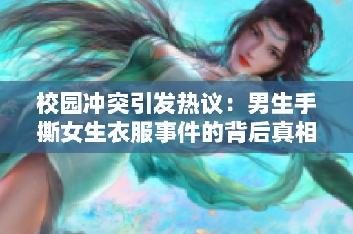 校园冲突引发热议：男生手撕女生衣服事件的背后真相揭秘