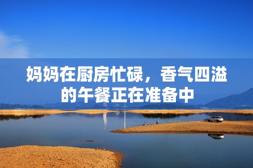 妈妈在厨房忙碌，香气四溢的午餐正在准备中