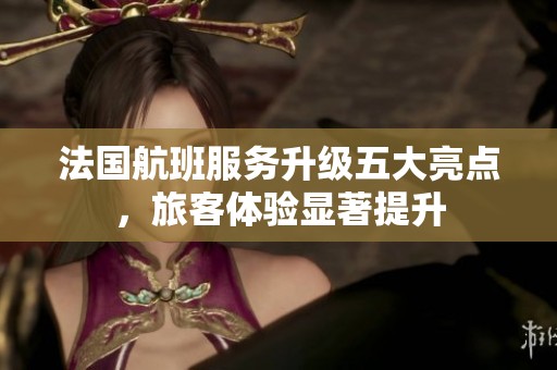 法国航班服务升级五大亮点，旅客体验显著提升