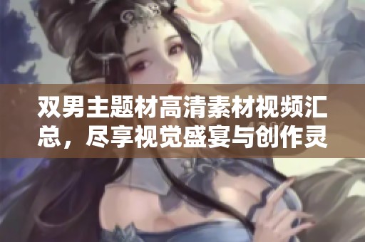 双男主题材高清素材视频汇总，尽享视觉盛宴与创作灵感