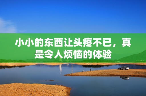 小小的东西让头疼不已，真是令人烦恼的体验