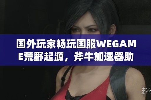 国外玩家畅玩国服WEGAME荒野起源，斧牛加速器助你解决高延迟卡顿问题