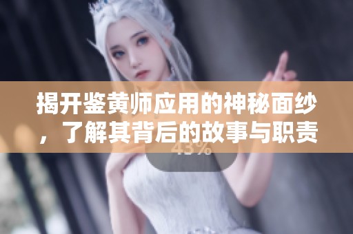 揭开鉴黄师应用的神秘面纱，了解其背后的故事与职责