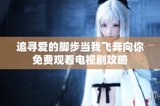 追寻爱的脚步当我飞奔向你免费观看电视剧攻略