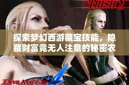 探索梦幻西游藏宝技能，隐藏财富竟无人注意的秘密农村