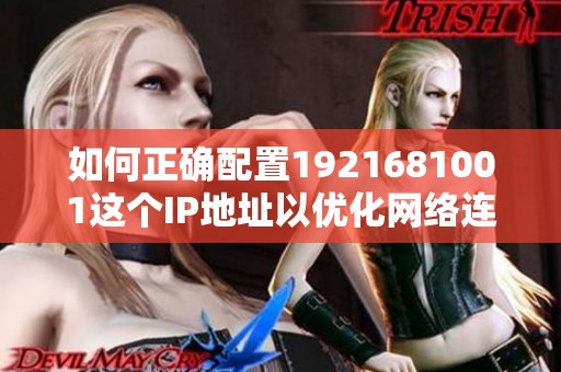 如何正确配置1921681001这个IP地址以优化网络连接