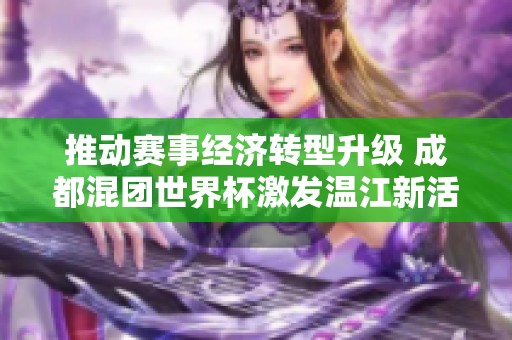 推动赛事经济转型升级 成都混团世界杯激发温江新活力