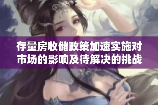 存量房收储政策加速实施对市场的影响及待解决的挑战分析
