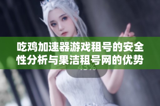 吃鸡加速器游戏租号的安全性分析与果洁租号网的优势解读