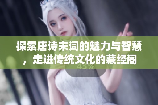 探索唐诗宋词的魅力与智慧，走进传统文化的藏经阁
