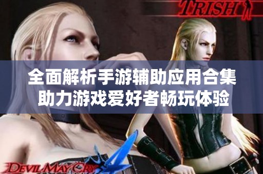 全面解析手游辅助应用合集 助力游戏爱好者畅玩体验