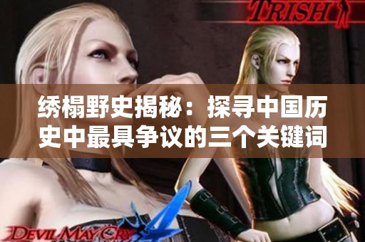 绣榻野史揭秘：探寻中国历史中最具争议的三个关键词