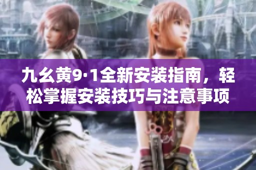 九幺黄9·1全新安装指南，轻松掌握安装技巧与注意事项