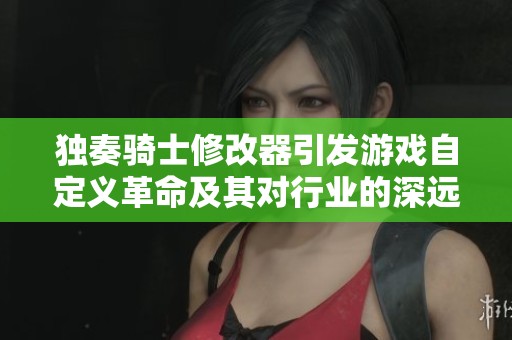 独奏骑士修改器引发游戏自定义革命及其对行业的深远影响