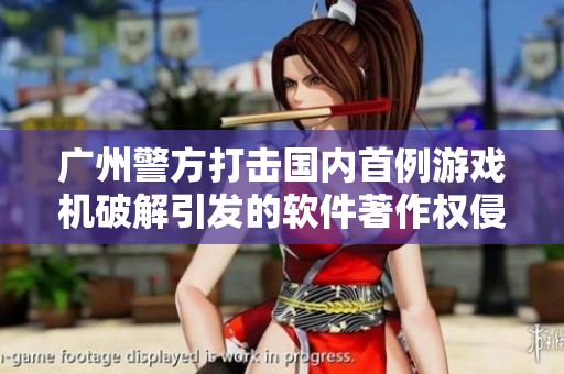 广州警方打击国内首例游戏机破解引发的软件著作权侵权案件