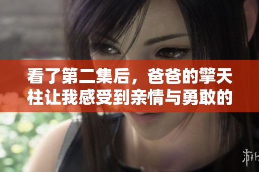 看了第二集后，爸爸的擎天柱让我感受到亲情与勇敢的力量