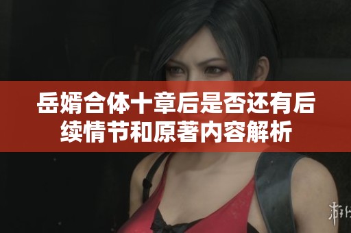 岳婿合体十章后是否还有后续情节和原著内容解析