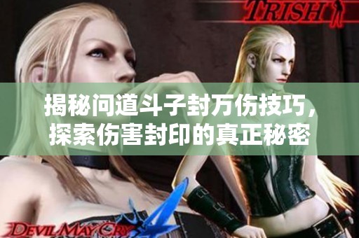 揭秘问道斗子封万伤技巧，探索伤害封印的真正秘密