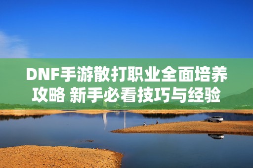 DNF手游散打职业全面培养攻略 新手必看技巧与经验分享