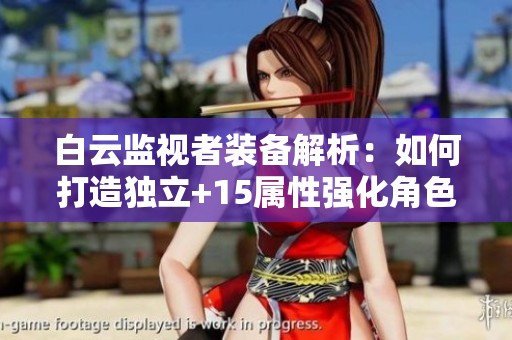 白云监视者装备解析：如何打造独立+15属性强化角色