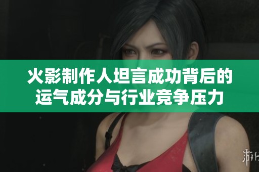 火影制作人坦言成功背后的运气成分与行业竞争压力