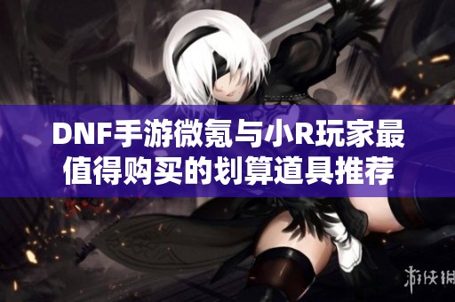 DNF手游微氪与小R玩家最值得购买的划算道具推荐