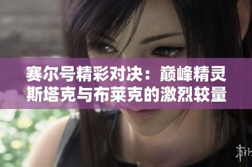 赛尔号精彩对决：巅峰精灵斯塔克与布莱克的激烈较量