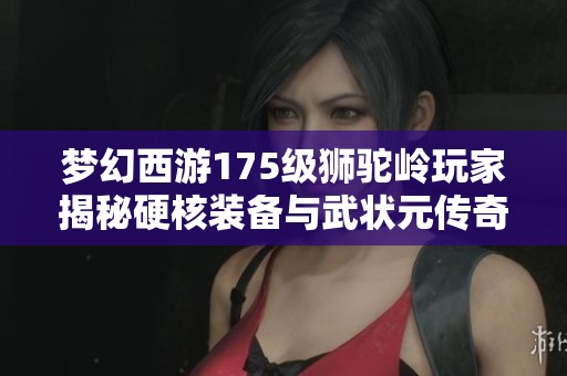 梦幻西游175级狮驼岭玩家揭秘硬核装备与武状元传奇