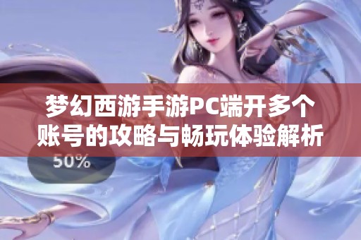 梦幻西游手游PC端开多个账号的攻略与畅玩体验解析