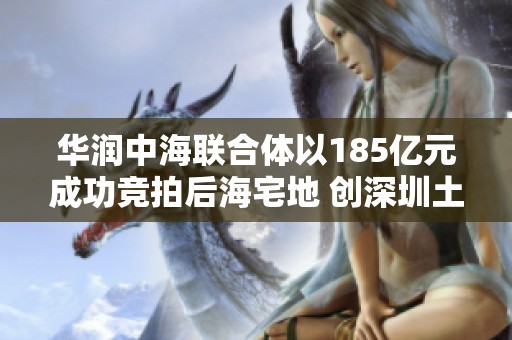 华润中海联合体以185亿元成功竞拍后海宅地 创深圳土地成交新纪录
