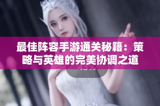 最佳阵容手游通关秘籍：策略与英雄的完美协调之道