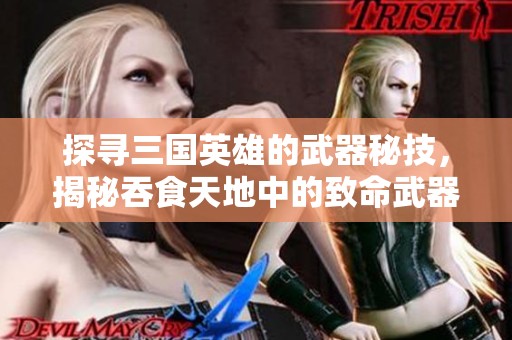 探寻三国英雄的武器秘技，揭秘吞食天地中的致命武器选择
