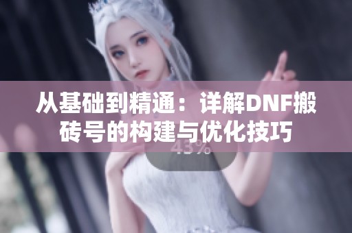 从基础到精通：详解DNF搬砖号的构建与优化技巧