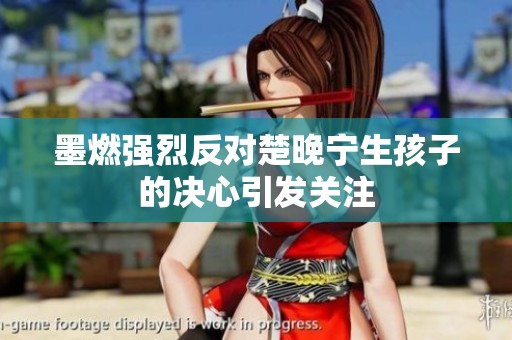 墨燃强烈反对楚晚宁生孩子的决心引发关注