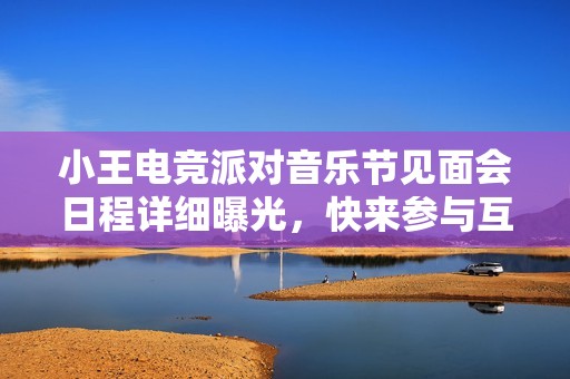 小王电竞派对音乐节见面会日程详细曝光，快来参与互动！