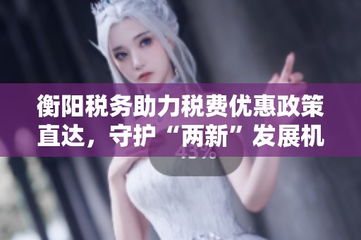 衡阳税务助力税费优惠政策直达，守护“两新”发展机遇