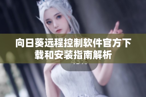 向日葵远程控制软件官方下载和安装指南解析