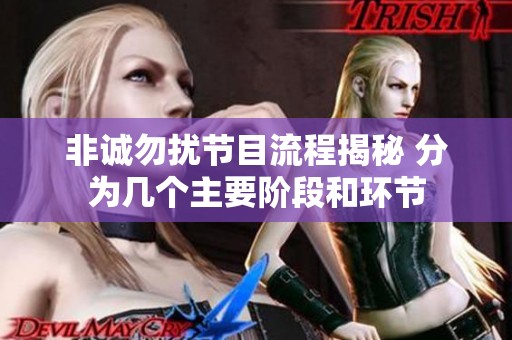 非诚勿扰节目流程揭秘 分为几个主要阶段和环节