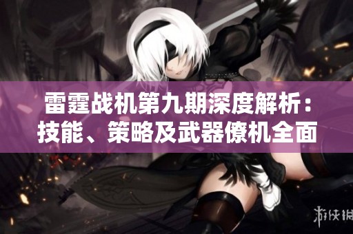 雷霆战机第九期深度解析：技能、策略及武器僚机全面分享