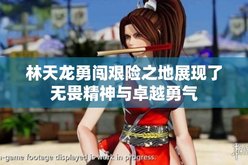 林天龙勇闯艰险之地展现了无畏精神与卓越勇气