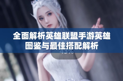 全面解析英雄联盟手游英雄图鉴与最佳搭配解析