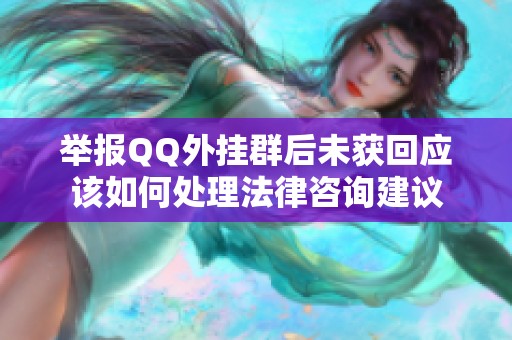 举报QQ外挂群后未获回应该如何处理法律咨询建议