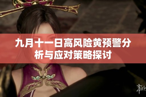 九月十一日高风险黄预警分析与应对策略探讨