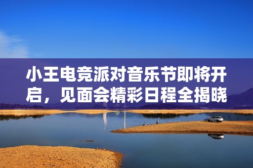 小王电竞派对音乐节即将开启，见面会精彩日程全揭晓