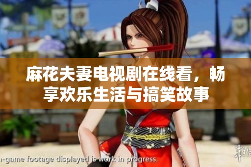麻花夫妻电视剧在线看，畅享欢乐生活与搞笑故事